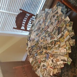 Postcard lot, 165 Antique Vintage postcards